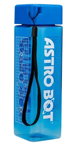 Paladone Láhev Astro Bot modrá / Láhev / 500 ml / plast / šroubovací víčko