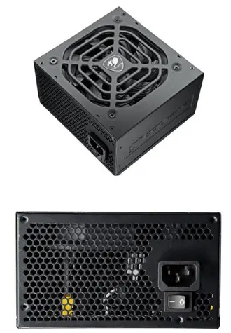 COUGAR STC 600W černá / PC zdroj / ATX / 600 W / nemodulární / 80 Plus / tichý