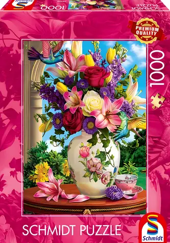 SCHMIDT Puzzle Kytice / 1000 dílků / 49,3 × 69,3 cm