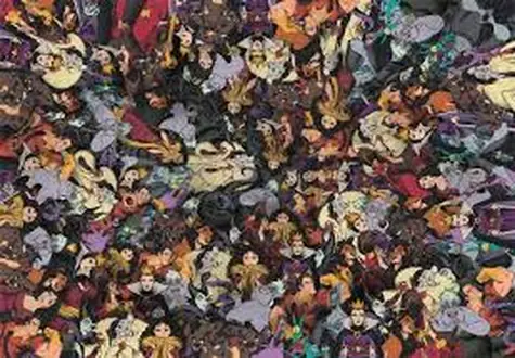 CLEMENTONI Puzzle Impossible: Disney Villains / 1000 dílků / od 14 let