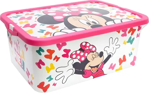 STOR Úložný box 13l Minnie / 38,7 x 28,7 x 15 cm / plast