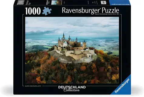 RAVENSBURGER Puzzle Zámek Hogenzollern / 1000 dílků / 70x50 cm