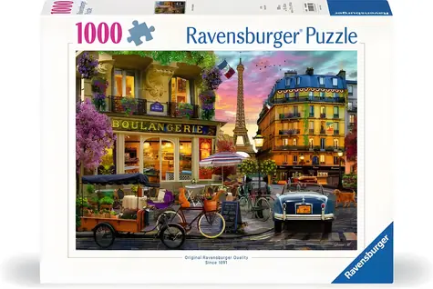 RAVENSBURGER Puzzle Paříž za úsvitu / 1000 dílků / 70 x 50 cm