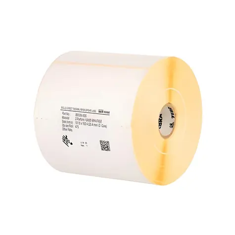 Zebra Z-Perform 1000T / Papírová etiketa / termotransfer / 25 x 13 mm / jádro 25 mm / trvalé lepidlo