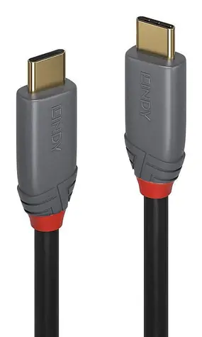 Lindy USB-C 5 m černá / Kabel / USB-C - USB-C / USB 3.2 / 10 Gbit/s