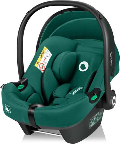 LIONELO Astrid i-Size 40-87 cm Forest Green / Autosedačka / ECE R129 / 3bodový pás / houpací základna