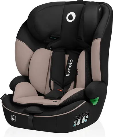 LIONELO Autosedačka Levi One Beige Latte / i-Size / 76-150 cm / 5bodový bezpečnostní pás