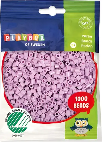 PLAYBOX Zažehlovací korálky fialové / 1000 ks