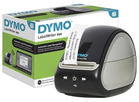 Dymo LabelWriter 550 / Tiskárna samolepicích štítků / USB / 300 x 300 DPI