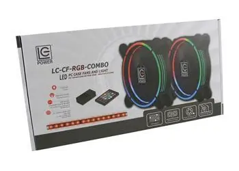 LC-Power LC-CF-RGB-COMBO / Sada RGB ventilátorů a LED osvětlení / pro PC skříň