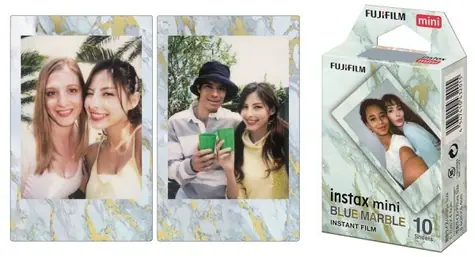 Fujifilm INSTAX Mini Blue Marble / Instantní film / 10 ks
