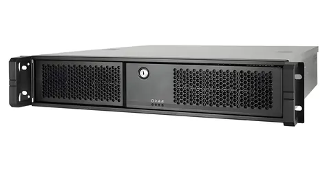 Chieftec UNC-209S-B černá / Skříň do racku / 19" / 2U / mATX, ATX / 400W zdroj