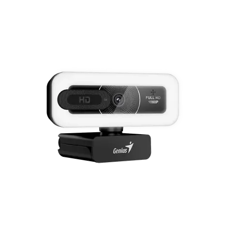 Genius FaceCam Light černá / Webkamera / FullHD 1080p / USB-C / LED přisvícení / mikrofon