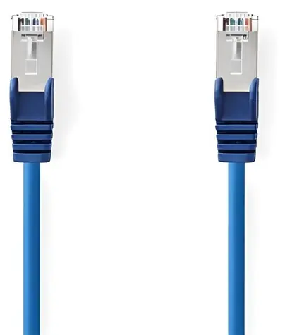 Nedis SF/UTP CAT5e 20m modrá / Patch kabel / RJ45-RJ45