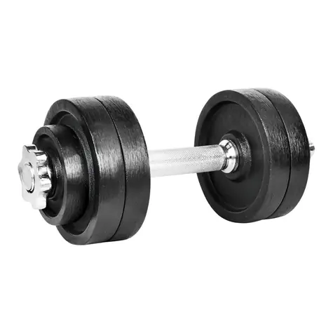 RULYT Nakládací činka Angular 14 kg / Jednoruční / 30 mm tyč / 6x kotouč
