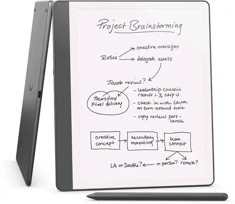 Amazon Kindle Scribe 2024 64 GB tungsten / E-čtečka / Premium Pen / bez reklam