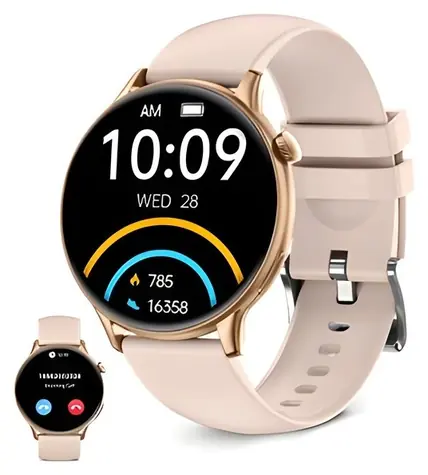 Ksix Core 2 růžová / Chytré hodinky / AMOLED / 1.43"