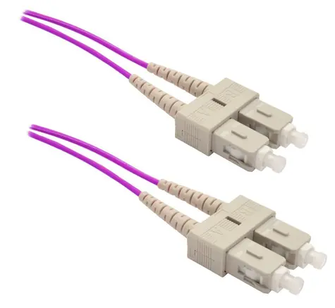 XtendLan FO patch SC-SC 3m / Optický patch kabel / 50/125 OM4 duplex / LS0H