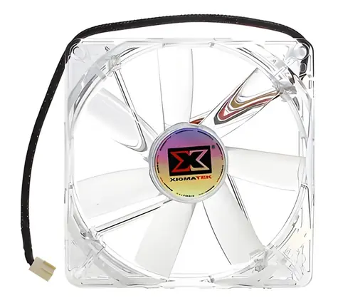 XigMatek Crystal White LED / Ventilátor / 140 mm