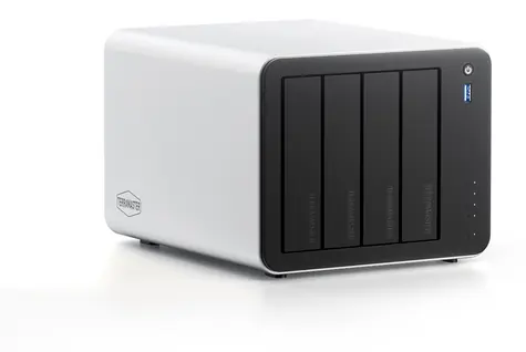 TerraMaster F4-425 Pro / NAS server / Intel N305 / 8GB RAM DDR5 / 4x 2,5"/3,5" / 2x 5GbE / Diskless