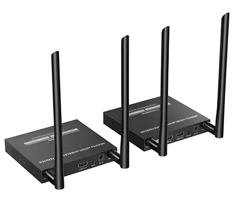 PremiumCord HDMI 2.0 Wireless extender 50 m / Bezdrátový extender / 4K@60Hz / 5,2 GHz