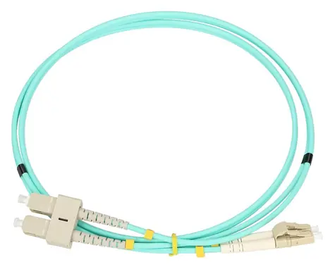 Extralink LC/UPC-SC/UPC / Patchcord / Multimódový / Duplex / OM3 / 3 mm / 1 m