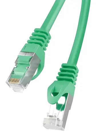 Lanberg CAT6 FTP 5 m zelená / Patch kabel / RJ45-RJ45 / Fluke Passed