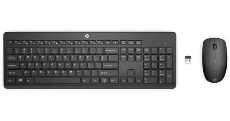HP Bracket Combo / Bezdrátový set / Klávesnice + myš / USB