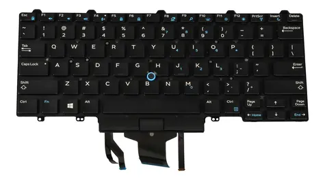 DELL Podsvícená klávesnice pro Latitude / Klávesnice / podsvícená / hmotnost 240 g