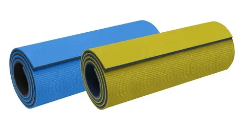 RULYT Karimatka dvouvrstvá PE mix barev / Karimatka / 180x50x1 cm / PE pěna