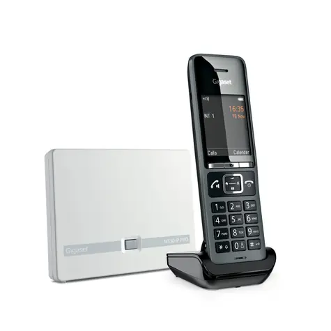 Gigaset N530 IP PRO + C600H PRO bílá/černá / Telefonní sada / DECT/IP / 2,2" displej / Handsfree