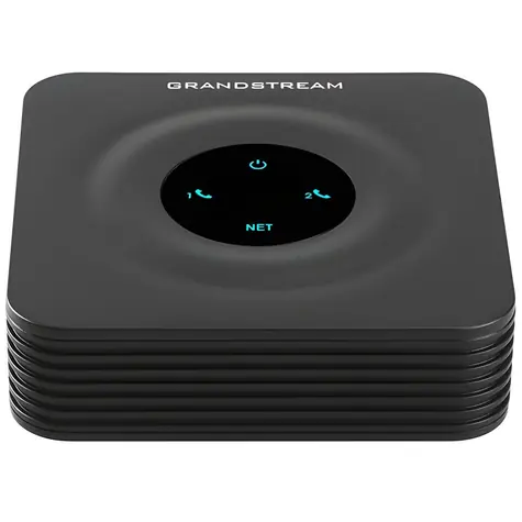 Grandstream HT802 V2 / Telefonní adaptér / 2x FXS / 2x SIP účet / 1x LAN / 3cestná konference