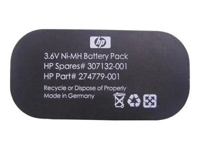 HPE 3,6V NiMH battery pack / Náhradní baterie / NiMH / 500 mAh / černá