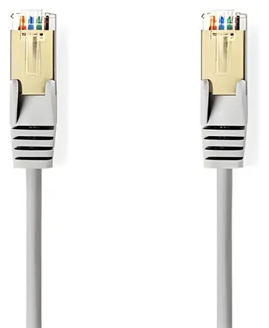 Nedis šedá / Patch kabel / Cat 5e / SF/UTP / RJ45 / 30 m