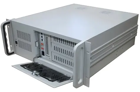 DATACOM IPC970 bílý / Rack case / 19" / 480 mm / bez zdroje