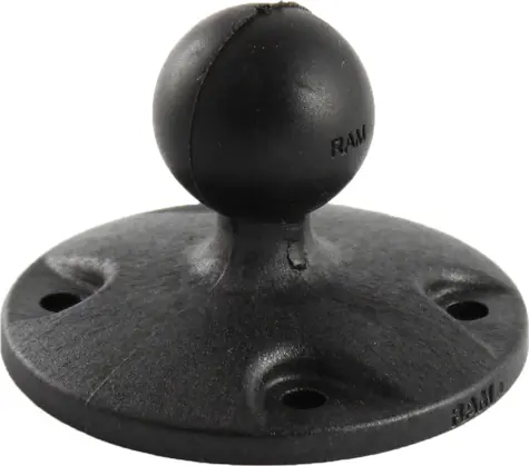 RAM Mounts RAP-B-202U / Adaptér / kulový čep 1" / AMPS vzor děr / plast