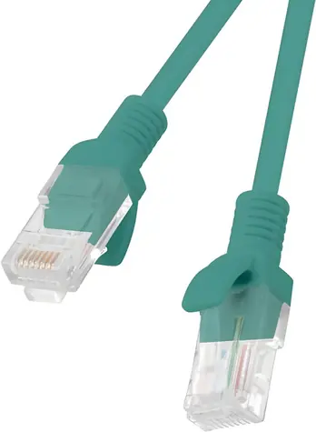 Lanberg UTP CAT6 1,5 m zelená / Patch kabel / RJ45-RJ45
