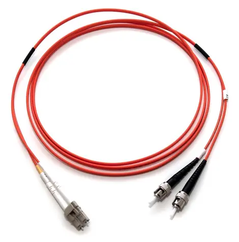 XtendLan FO patch LC-ST / Optický patch kabel / 62,5/125 / Duplex / 2 m / LS0H