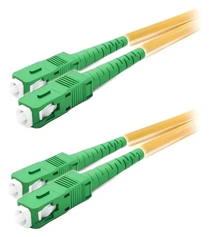 XtendLan optický patch kabel SC/APC-SC/APC 5 m / Patch kabel / Duplex / 9/125 / G.652d / LSOH