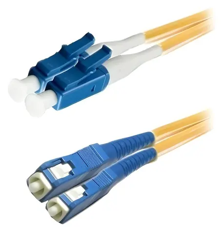 XtendLan Optický patch LC-SC 3m / Patch kabel / Duplex SM 9/125 / G.652d / LS0H