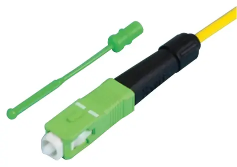 XtendLan SC/APC konektor splice-on / Optický konektor / broušený / přímé navaření na kabel / do 3 mm