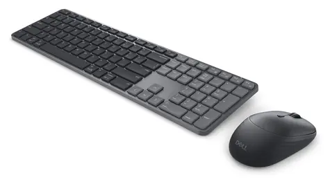 Dell Pro 7 KM726 černá / Set bezdrátové klávesnice a myši / US Intl layout / 3 tlačítka / 2x AA baterie
