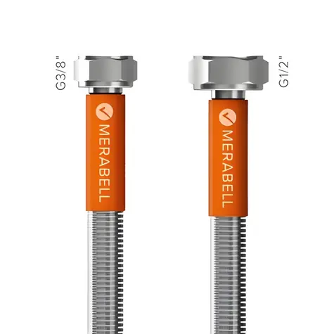Merabell Aqua hadice G3/8"-G1/2" / Hadice / 80 cm