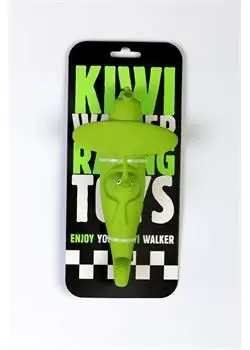 Kiwi Walker Aero světle zelená / Hračka pro psy / Latexová / Pískací / 19 cm