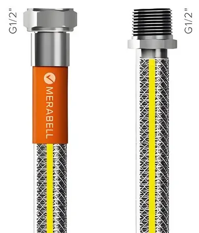 Merabell Gas Profi R1/2"-G1/2" / Hadice plynová / 50 cm