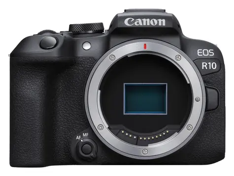 Canon EOS R10 tělo černá / Fotoaparát / CMOS snímač / 4K video / 2,95" dotykový LCD / Wi-Fi a Bluetooth
