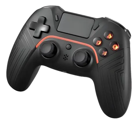 Deltaco GAM-139 černý / Herní ovladač / Bluetooth/USB / PS4, PC, Android / dobíjecí baterie 600 mAh