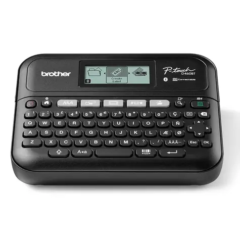 Brother PT-D460BTVP / Tiskárna samolepicích štítků / Bluetooth 5.0 / USB / LCD displej / 180x180 dpi