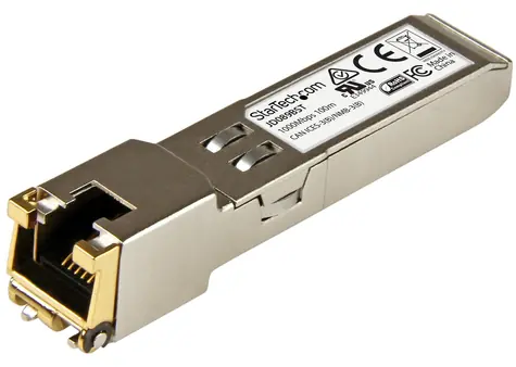 StarTech HP JD089B Compatible / SFP transceiver / 1 Gbps / RJ-45 / MSA