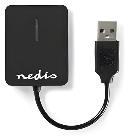 Nedis Čtečka paměťových karet All-in-One / Čtečka paměťových karet / USB 2.0